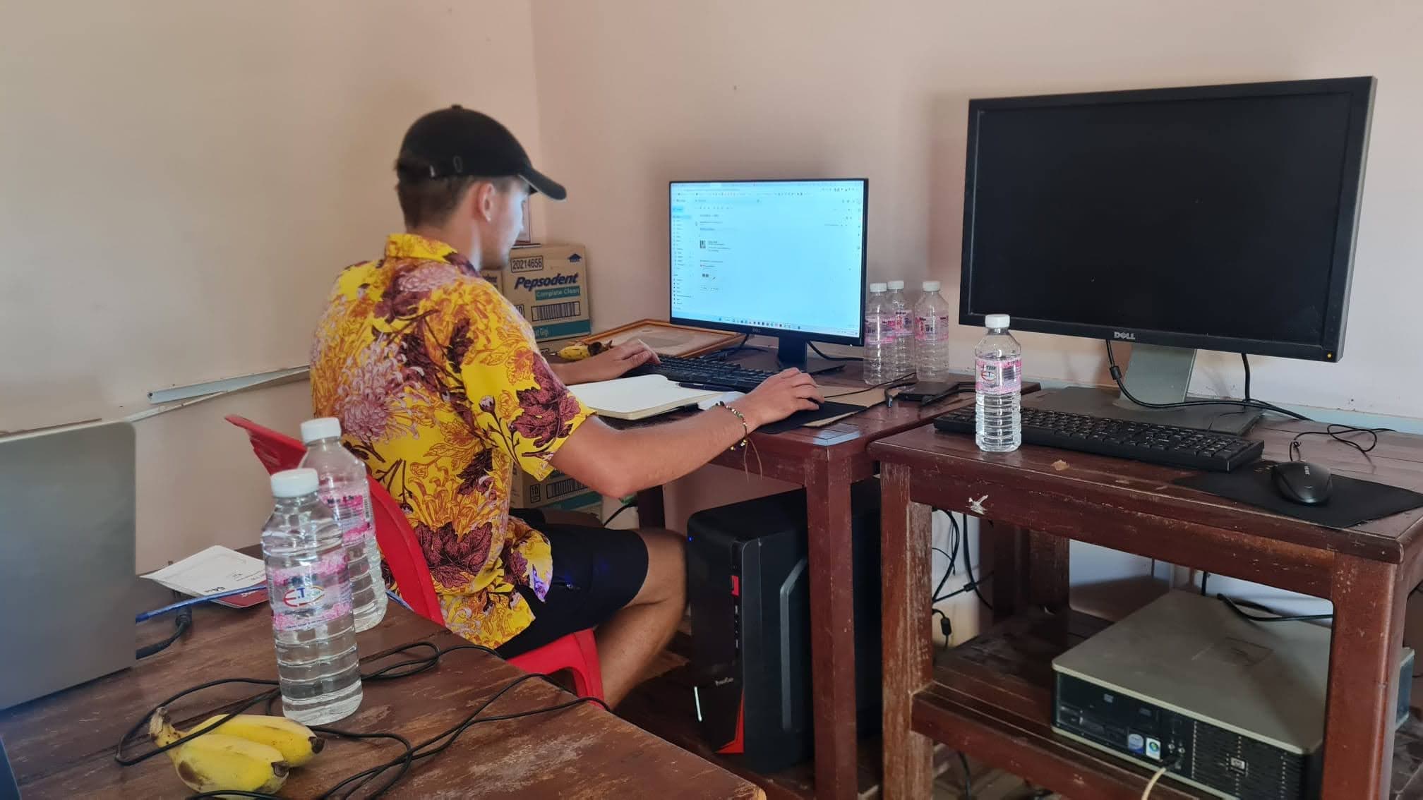 programming in rural Cambodia